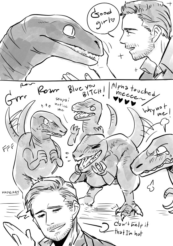 Jurassic World - Chris Pratt and Blue page 5 full