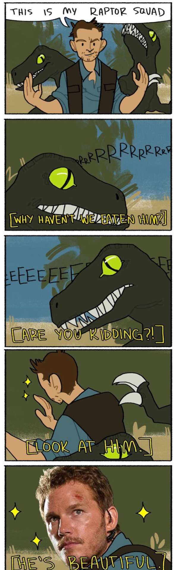Jurassic World - Chris Pratt and Blue page 7 full