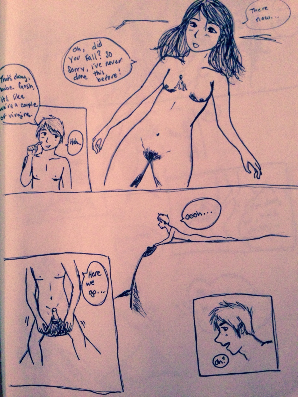 Giantess Vore Comic - Page 1 - IMHentai