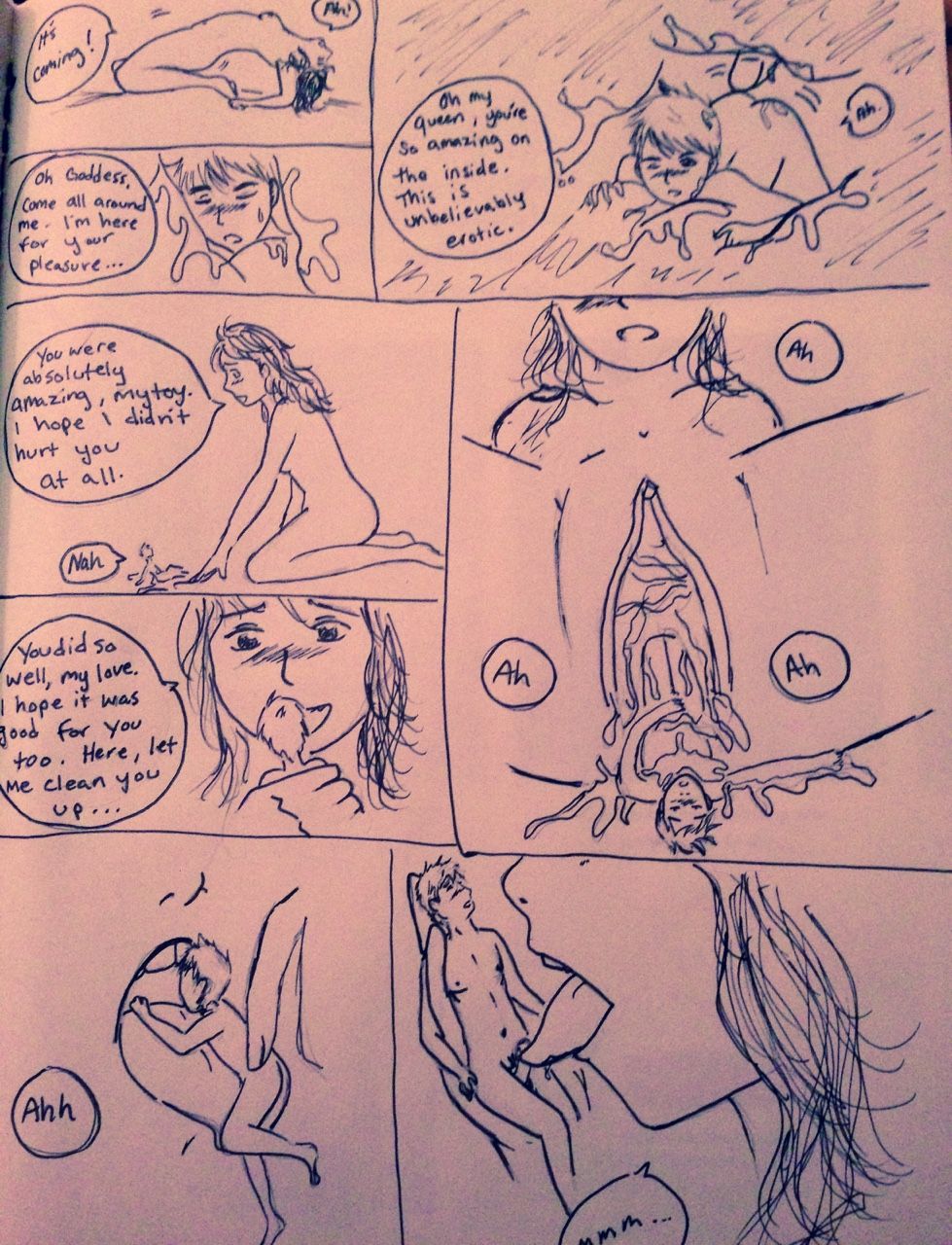 Giantess Vore Comic page 5 full