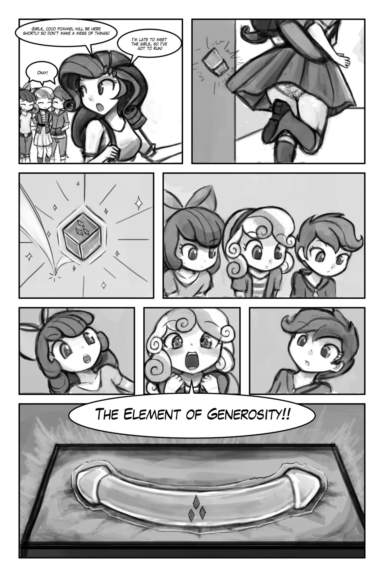 The Cutie Mark Crussaders - The Element of Generosity page 2 full