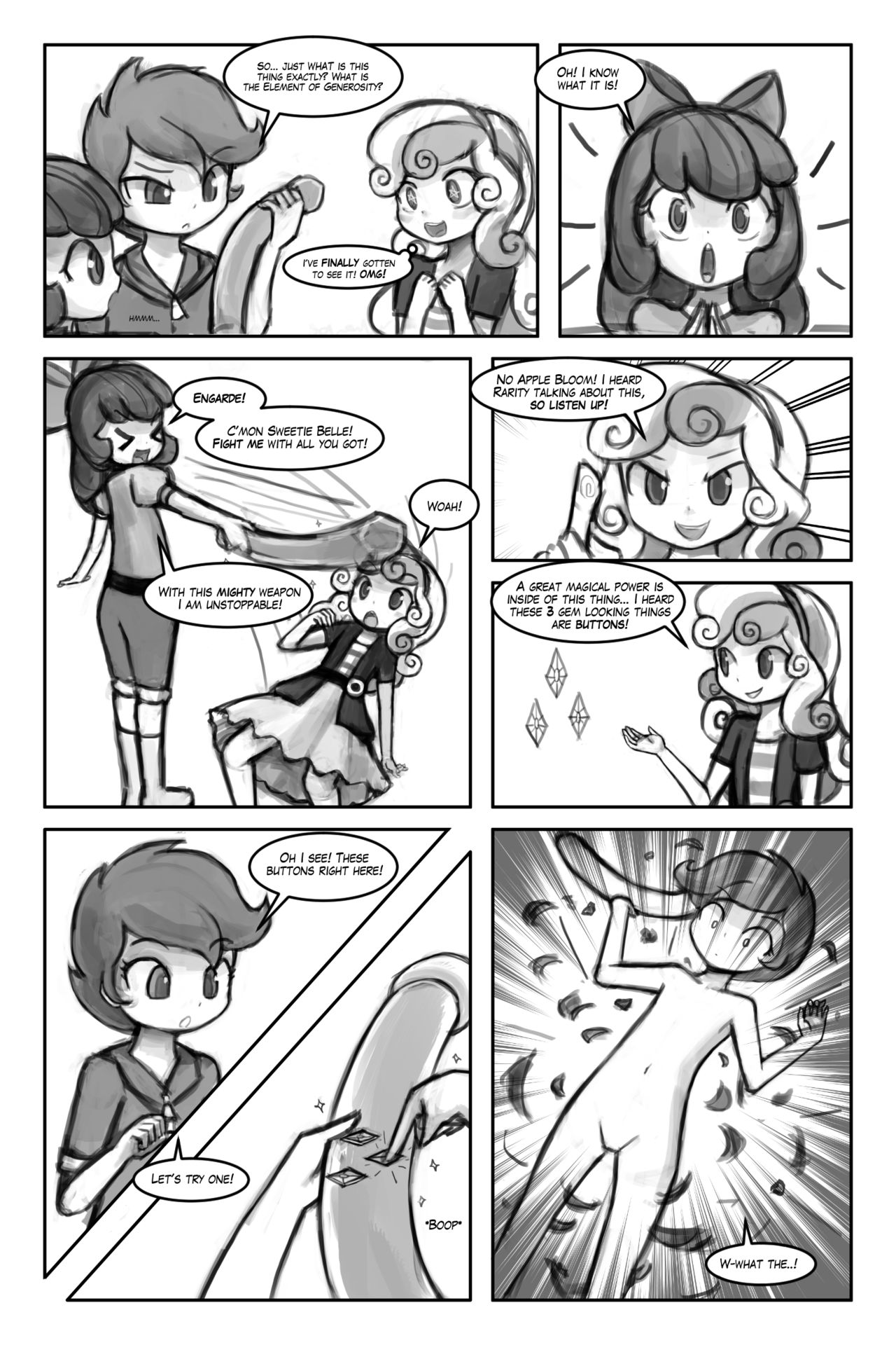 The Cutie Mark Crussaders - The Element of Generosity page 3 full