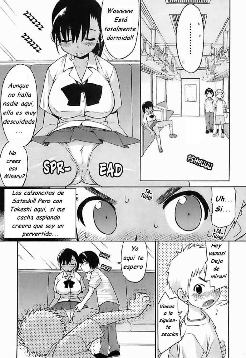 Densha de Itazura | Ataque en el tren page 5 full