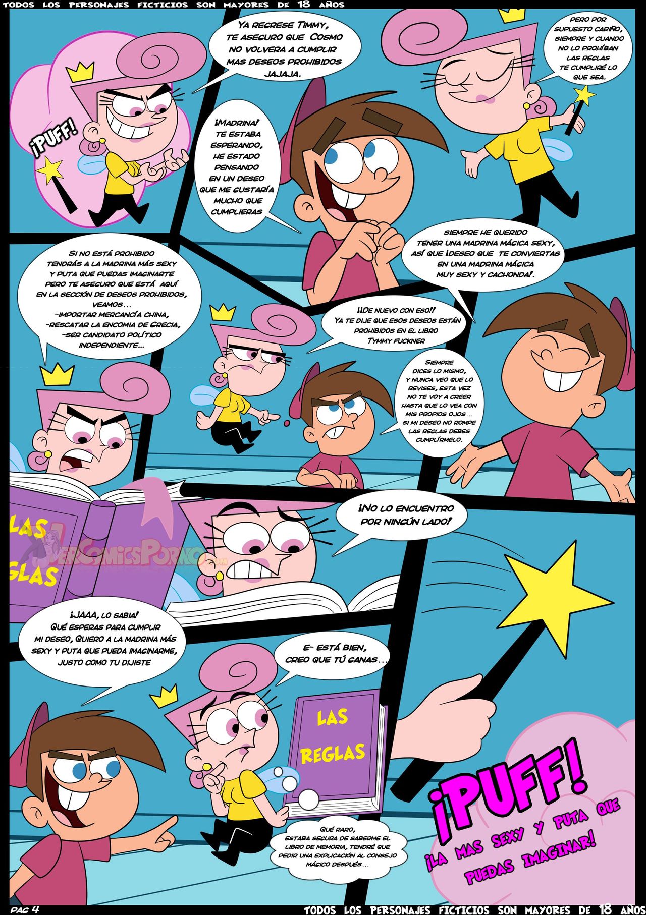 Padrinos Magicos Rompiendo Reglas - Page 5 - IMHentai