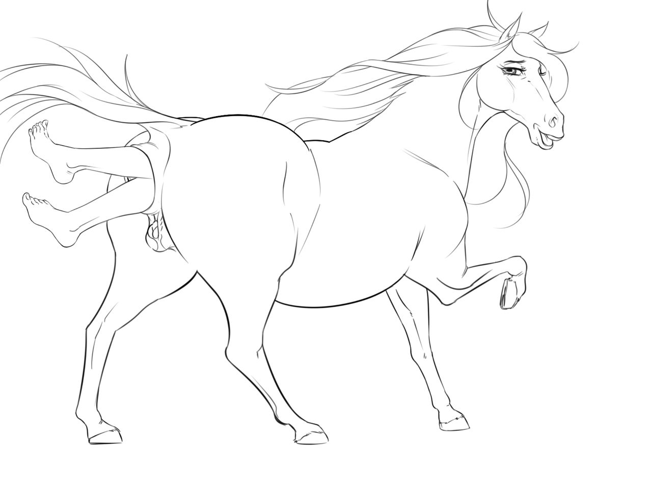 Horse Anal Vore page 4 full