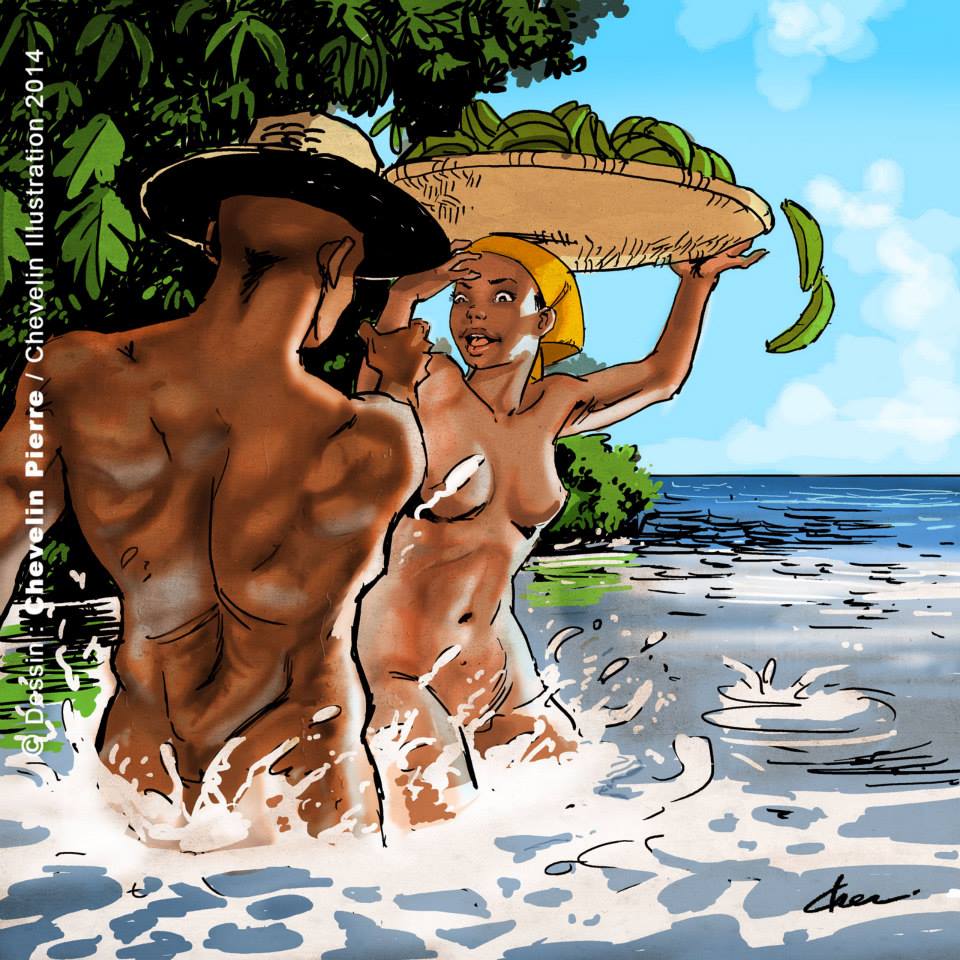 Mermaid Story by Chevelin Illustration page 9 full