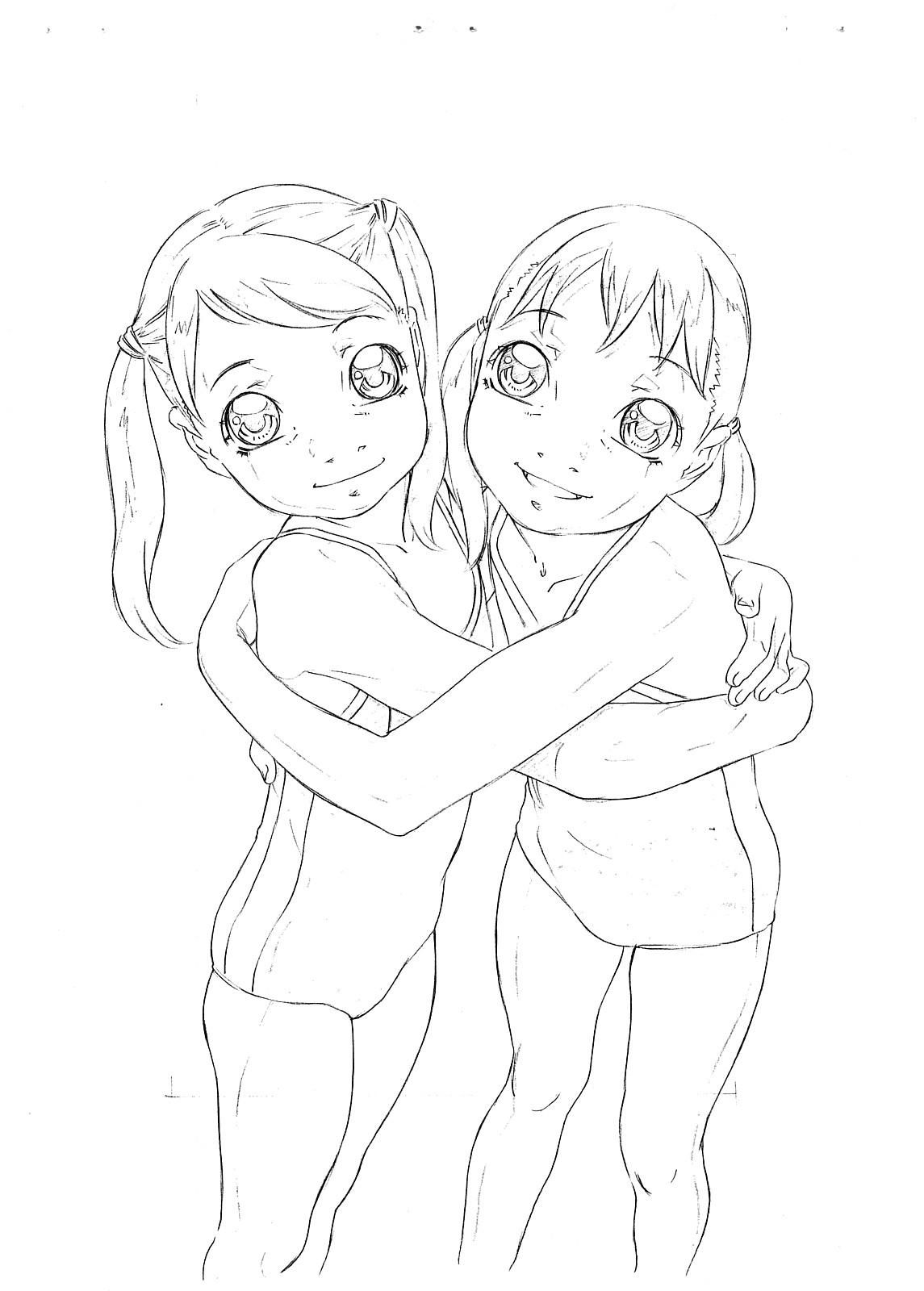 Ojou-sama Empitsu Rough Genga Copy Shuu Sankuri 2-Gatsugou page 2 full
