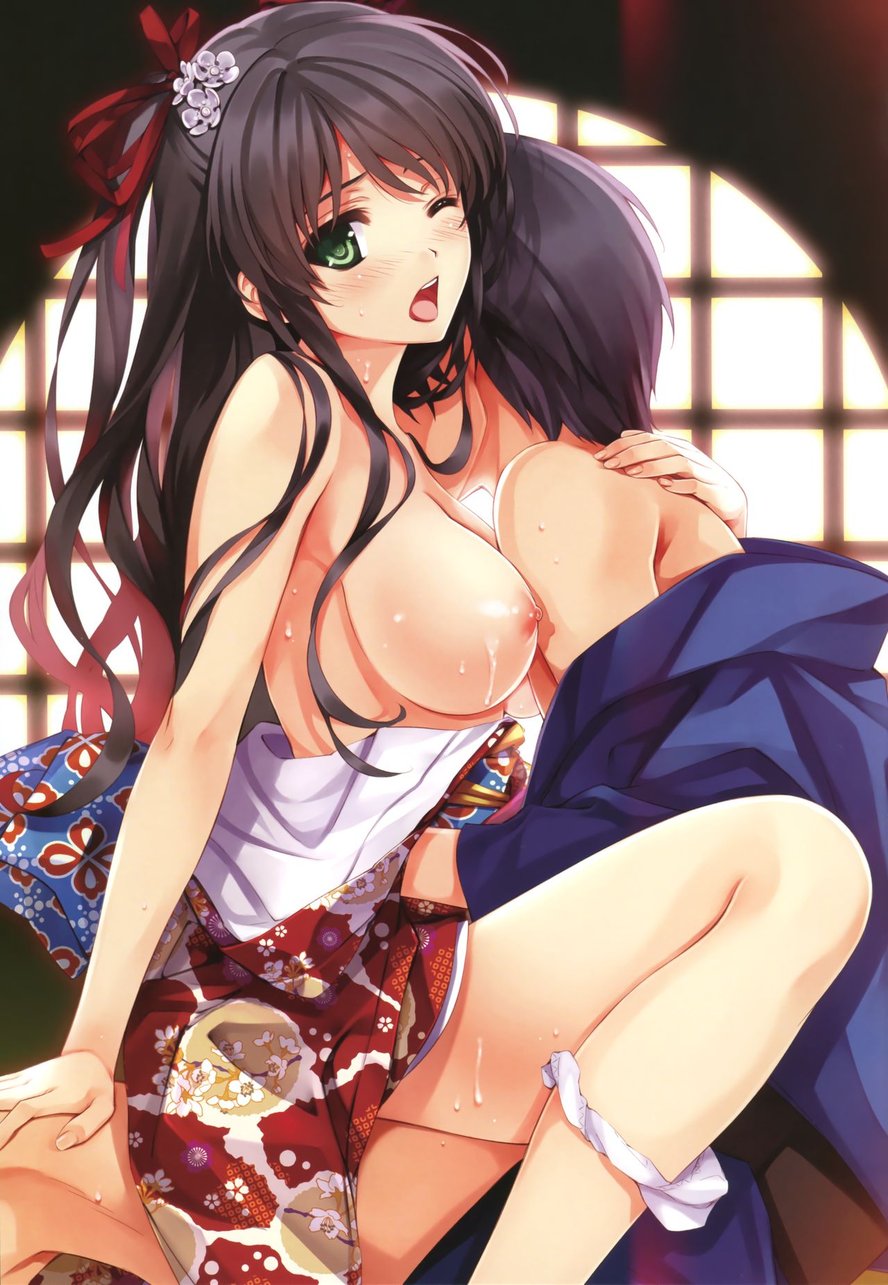 Comic Aun Book Cover Illustration ver.3 page 2 full