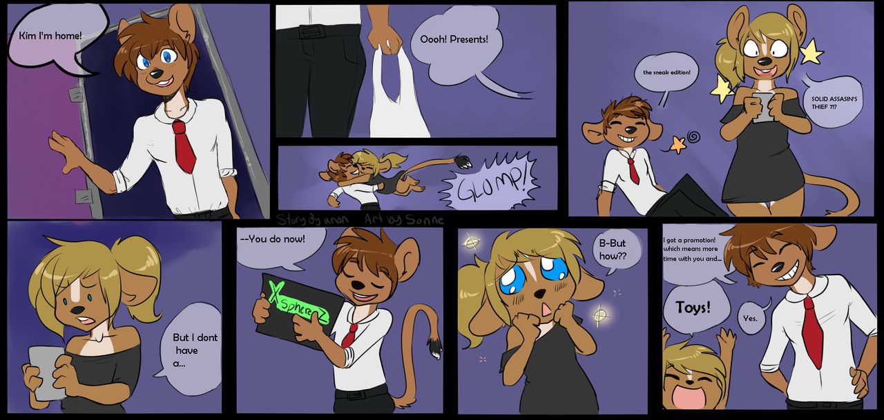Kim and David page 1 full