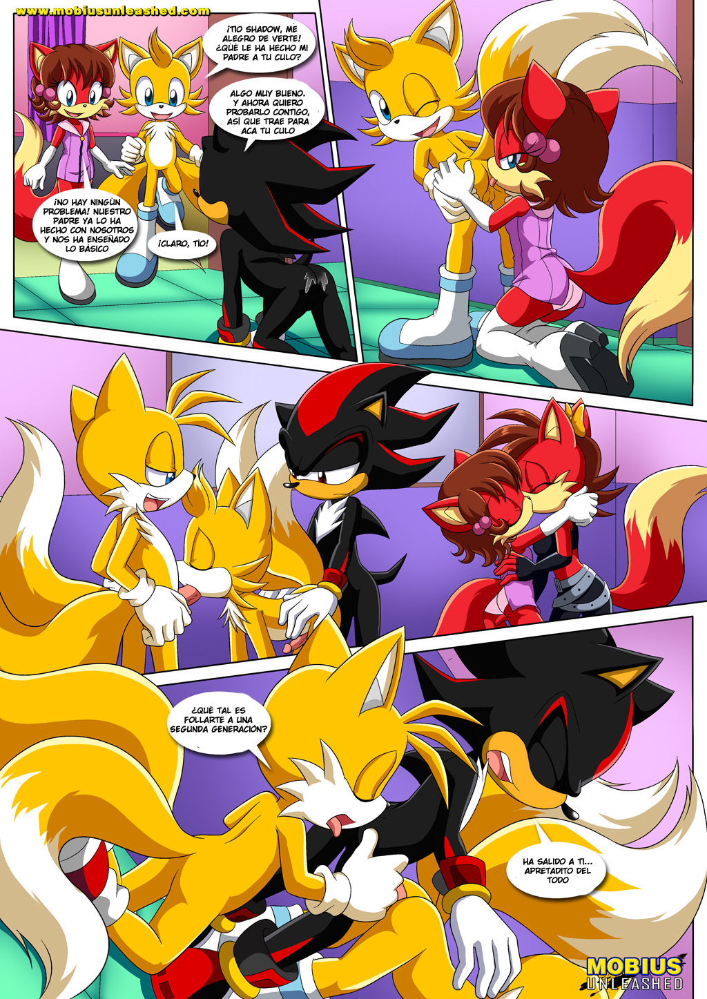 The Prower Family Affair - Foxy Black  LKNOFansub page 3 full
