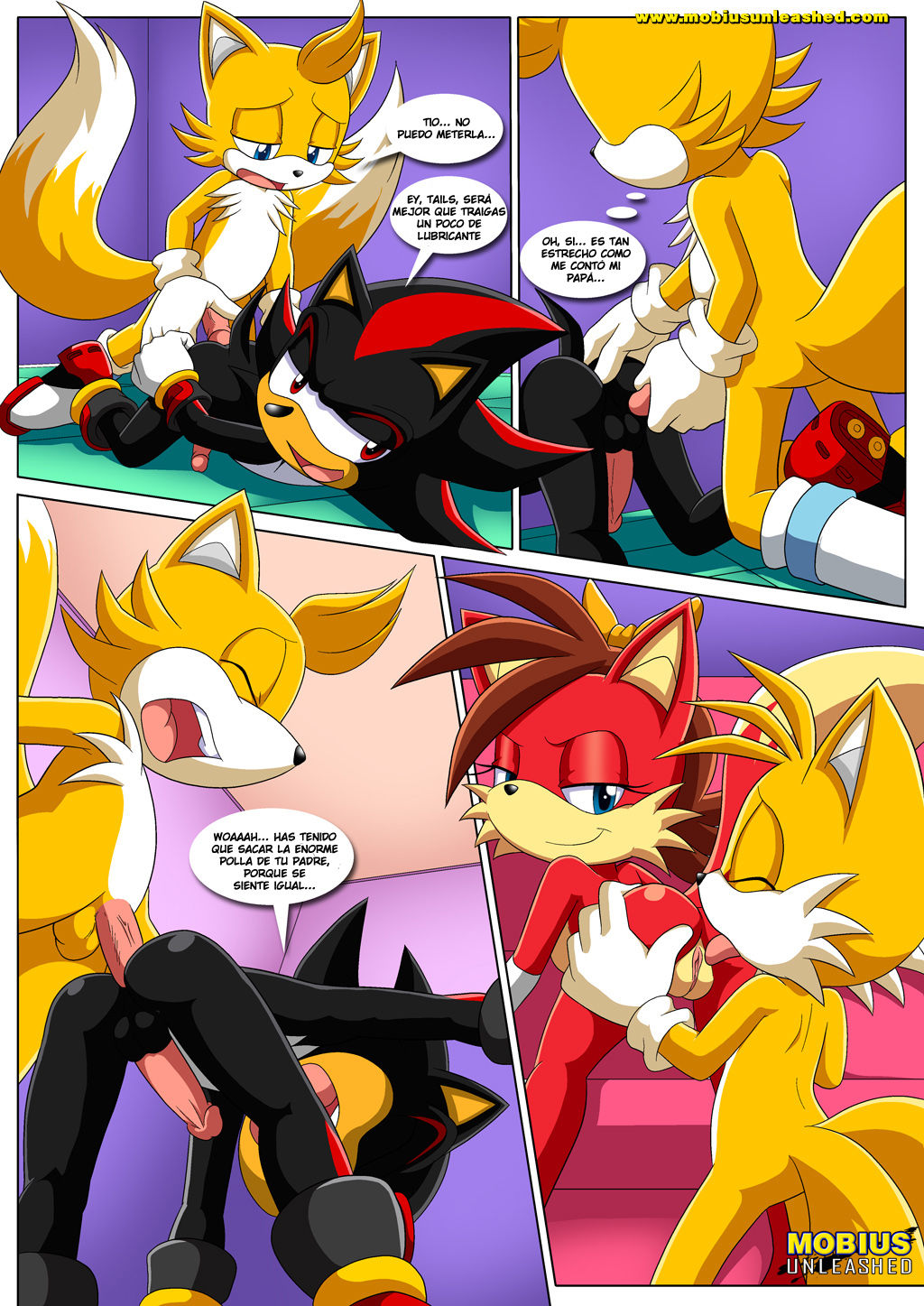 The Prower Family Affair - Foxy Black  LKNOFansub page 6 full