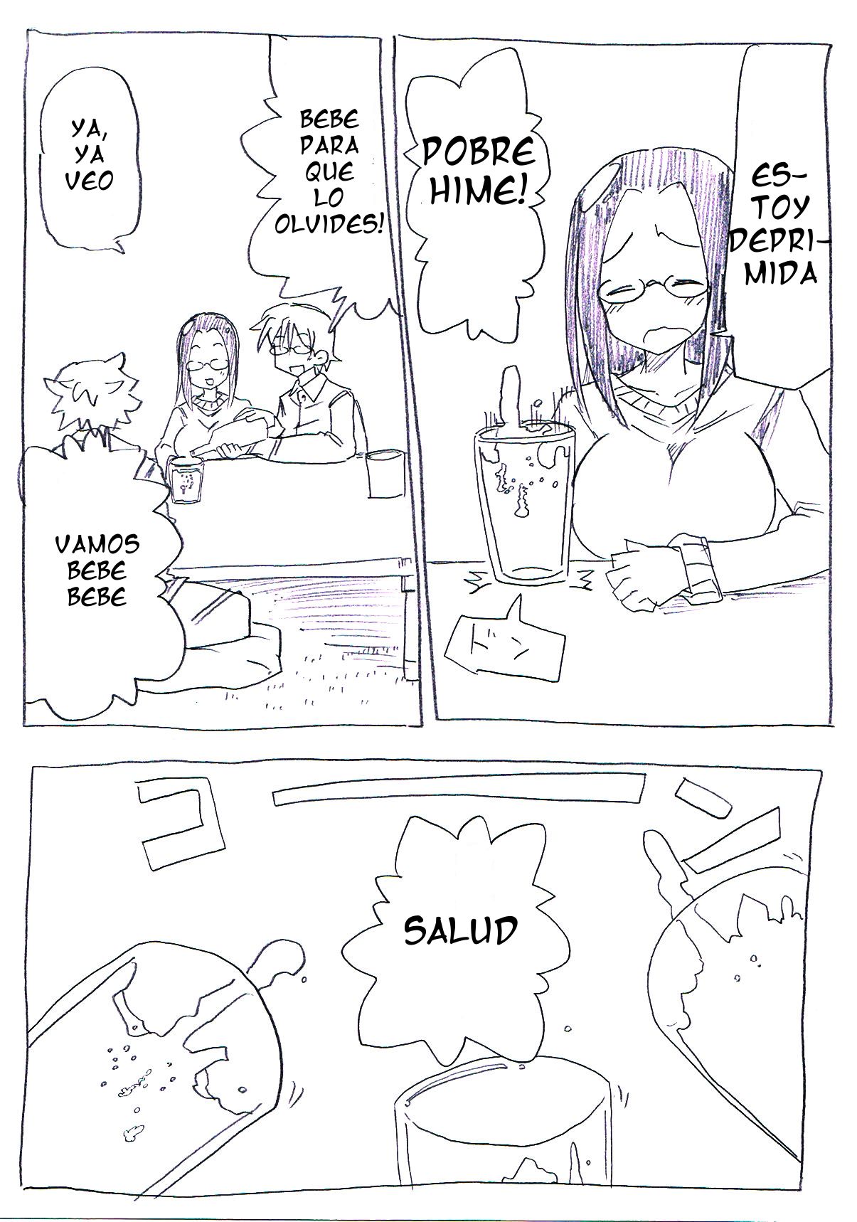 OtaCir no Hime ga Neteiru Aida ni Torimaki ni Okasareru | La princesa del grupo page 7 full
