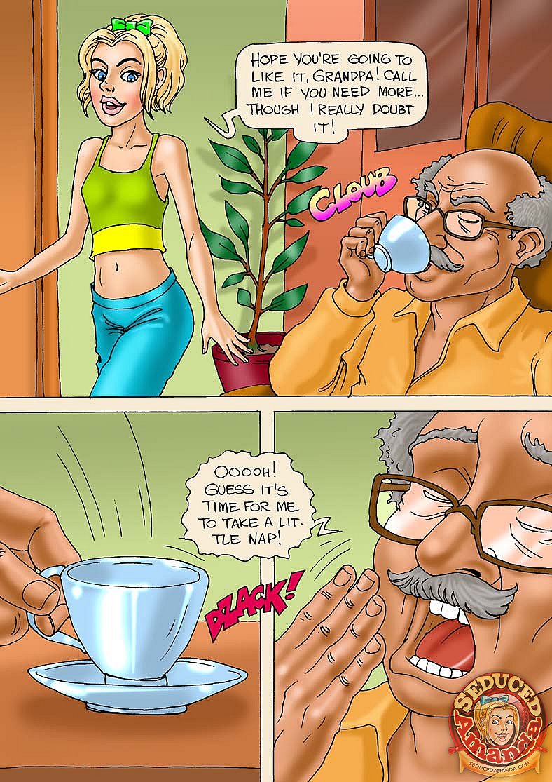 Seduced Amanda - Grandpa Does His Best page 6 full