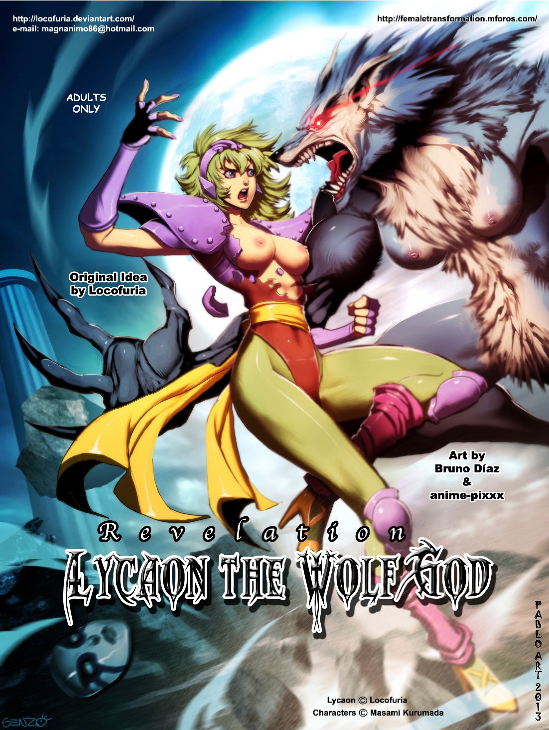 Lycaon the Wolf God 2 page 1 full