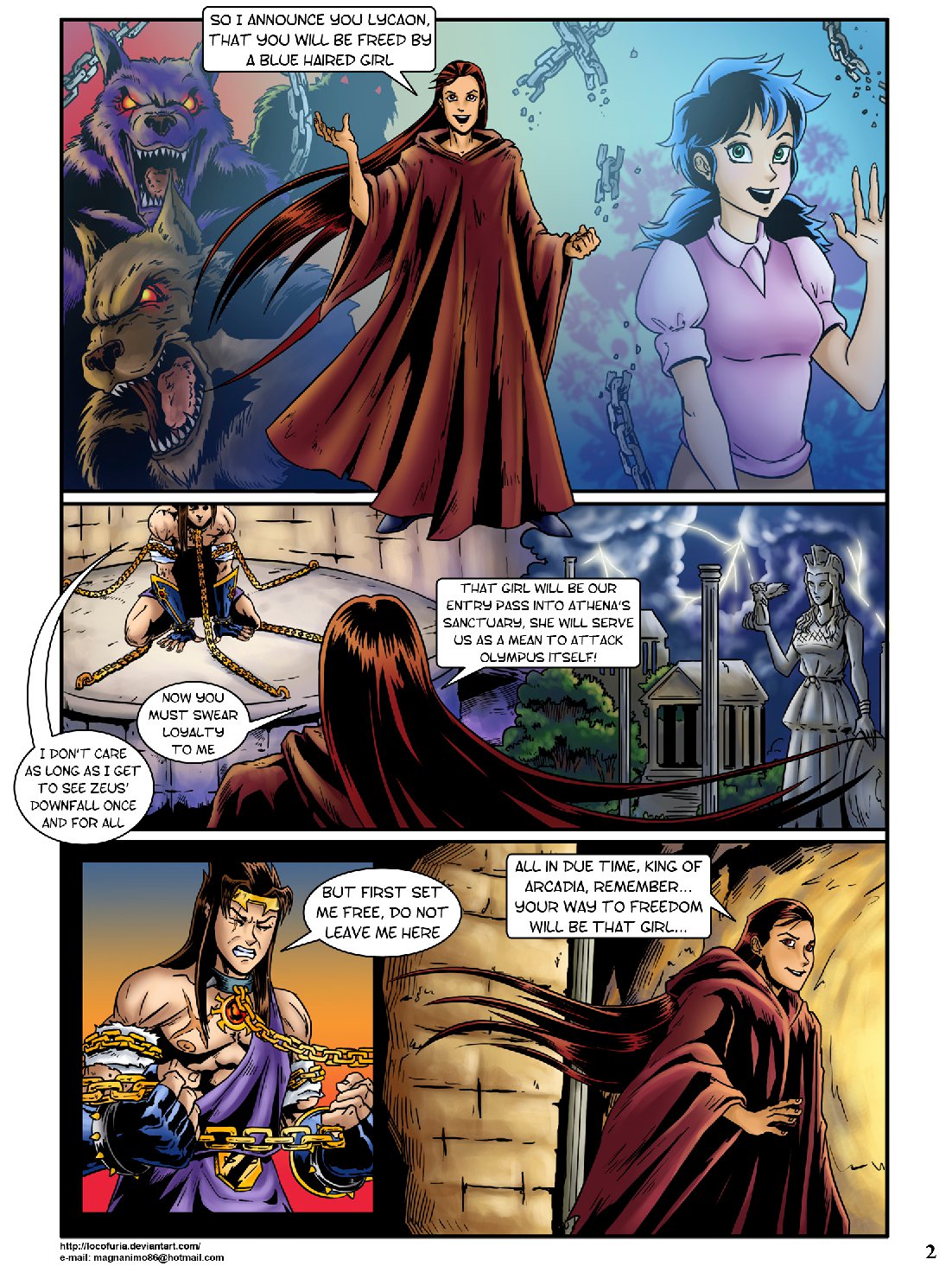 Lycaon the Wolf God 2 page 5 full