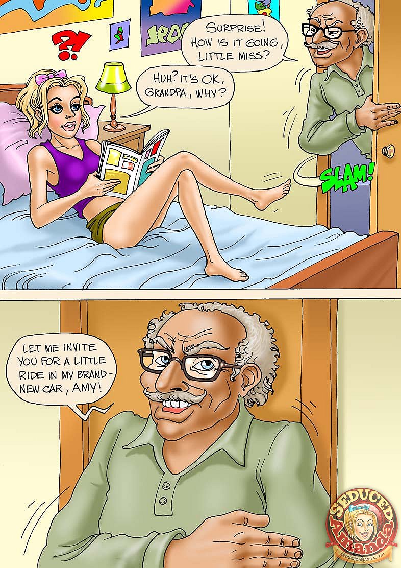 Seduced Amanda - Grandpa and His New Ride page 1 full