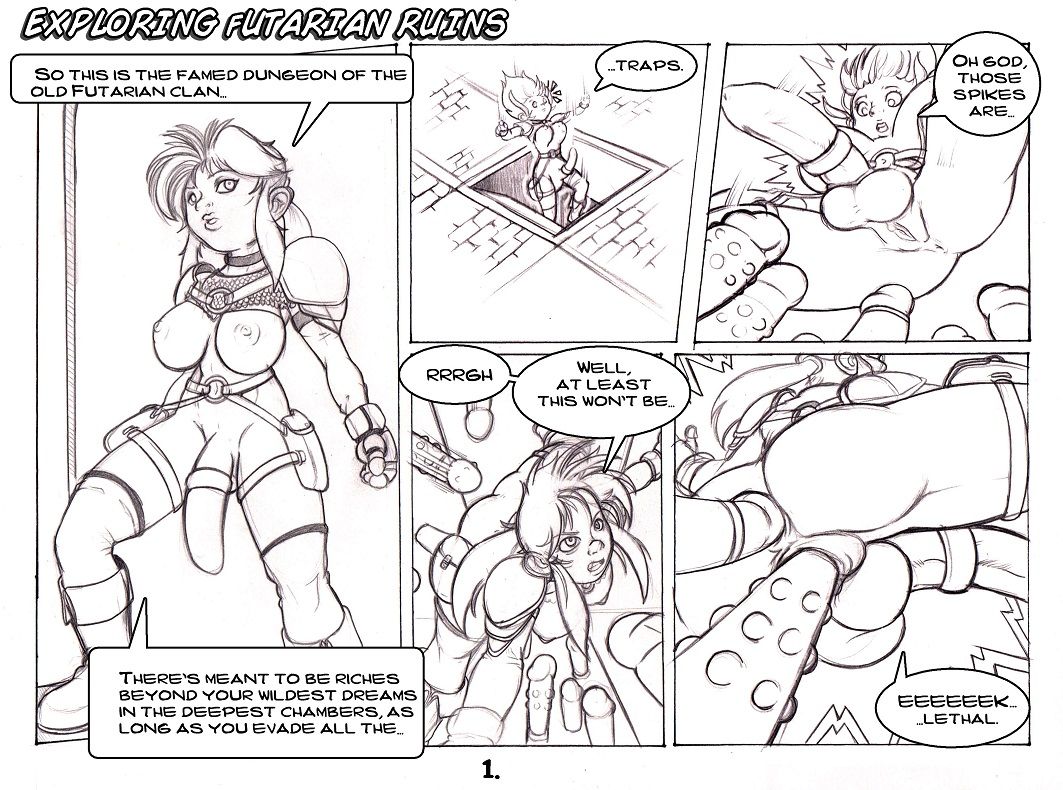Exploring Futarian Ruins page 1 full