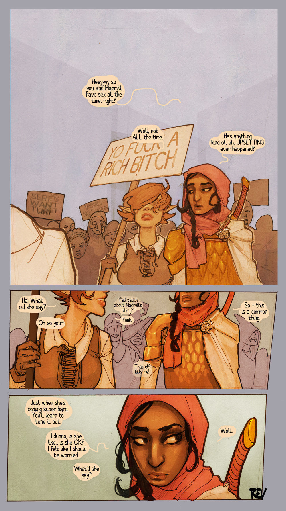 Maeryll Says page 1 full