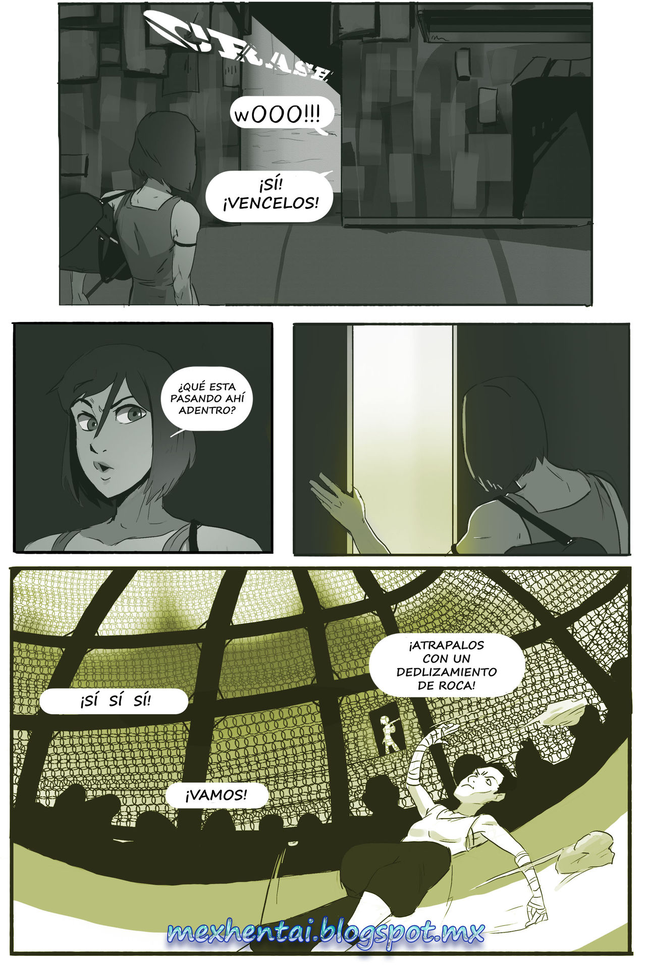 Caged with a Ghost | Encerrada Con Un Fantasma page 3 full