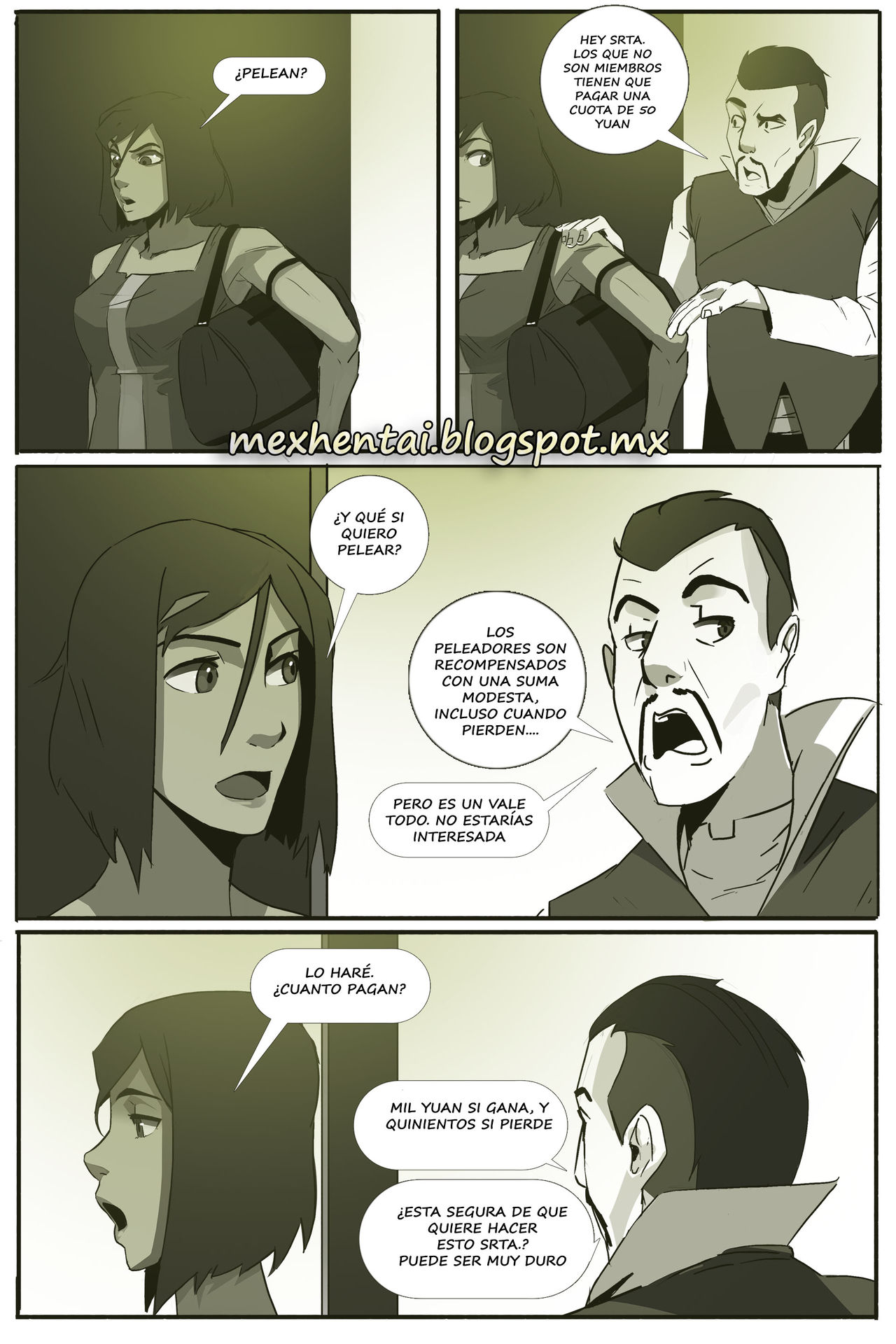 Caged with a Ghost | Encerrada Con Un Fantasma page 4 full