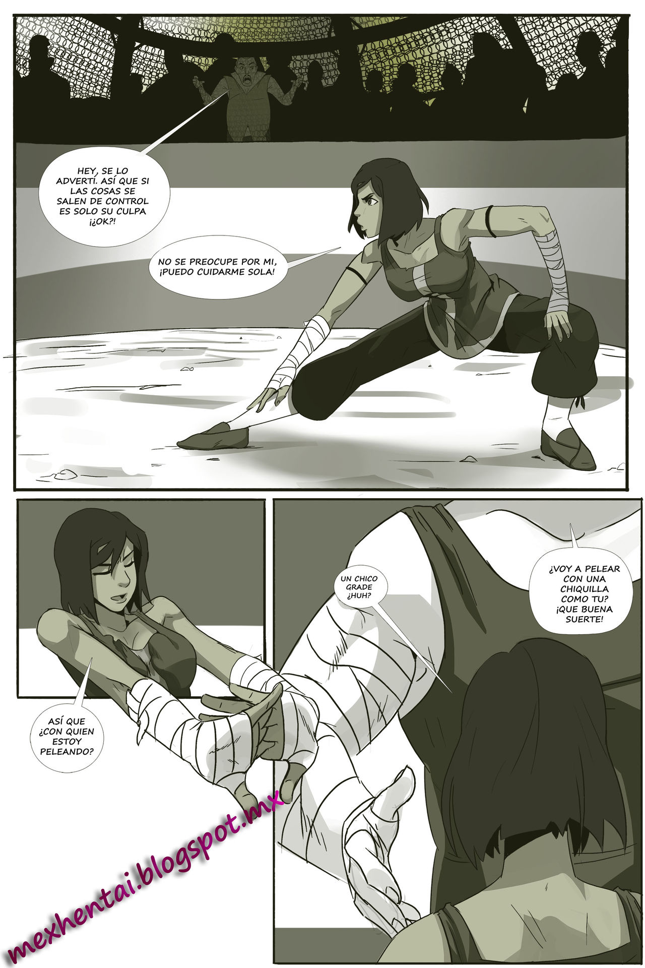 Caged with a Ghost | Encerrada Con Un Fantasma page 5 full