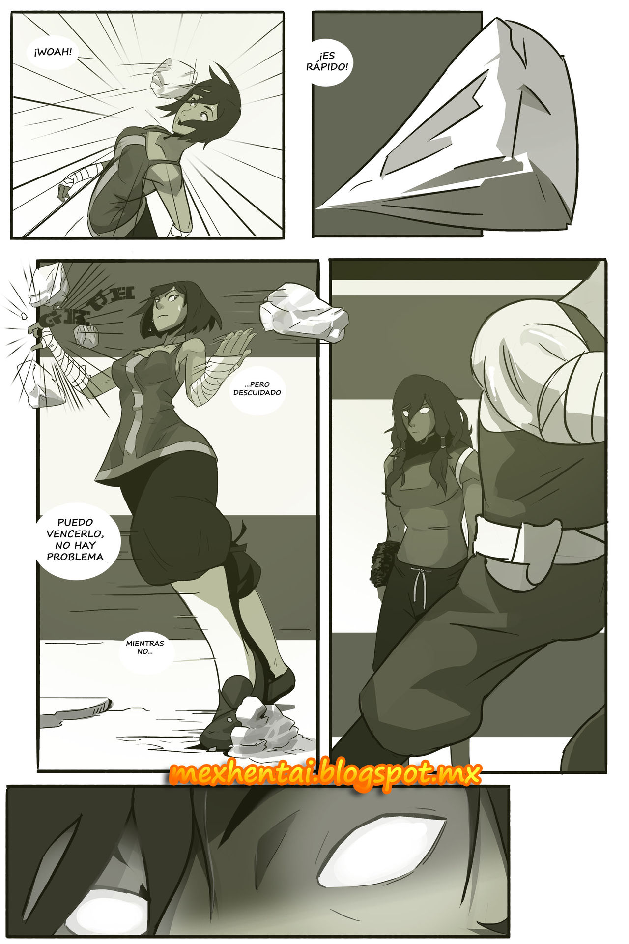 Caged with a Ghost | Encerrada Con Un Fantasma page 7 full