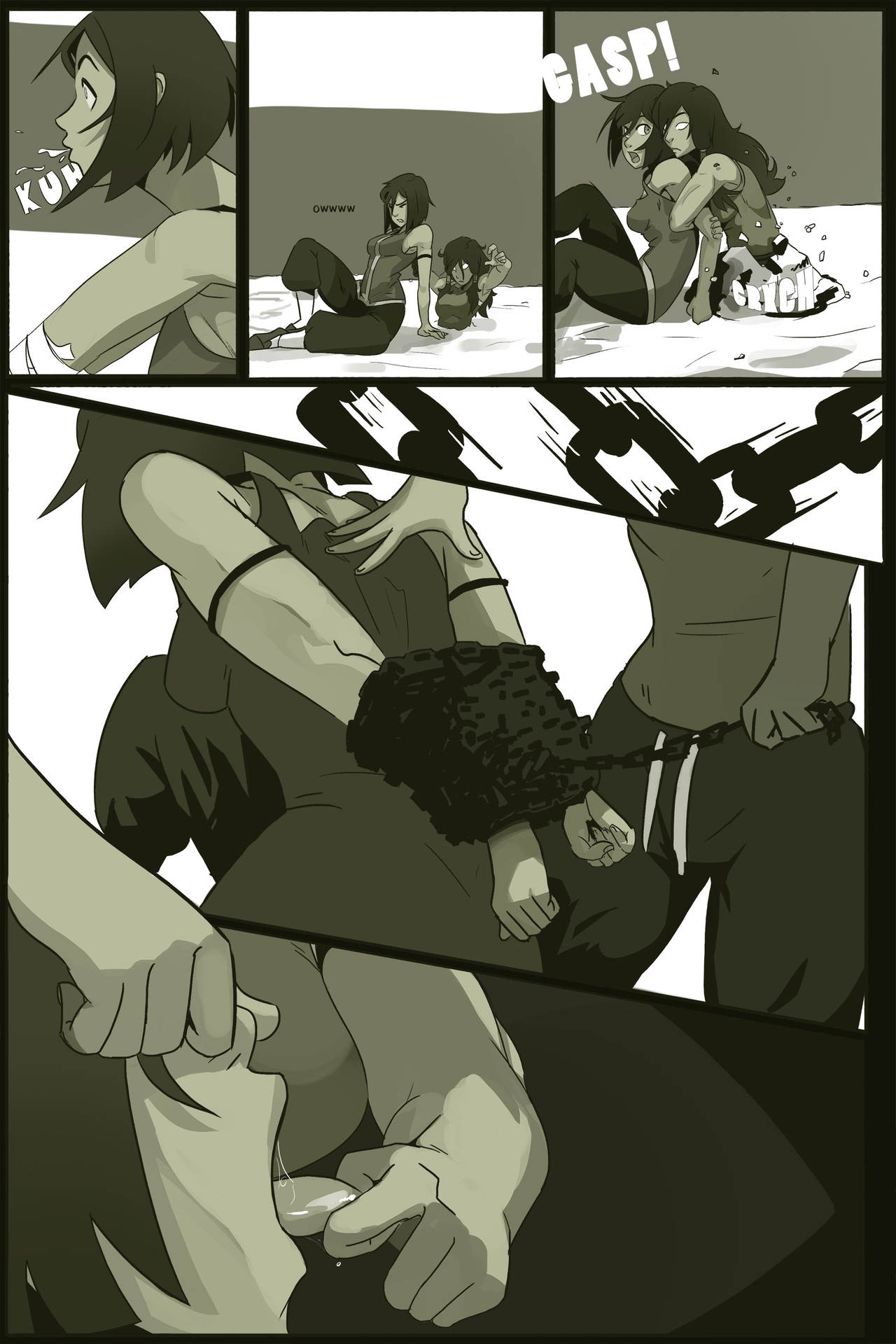 Caged with a Ghost | Encerrada Con Un Fantasma page 9 full