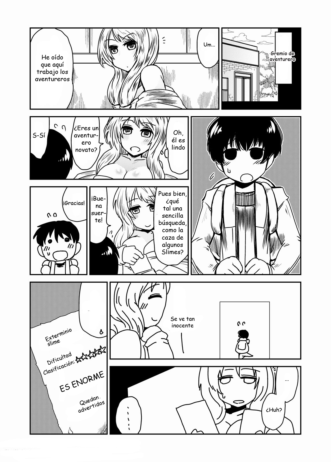 Kyodai na Slime-san no Naka de. | Inside of a Giant Slime page 2 full