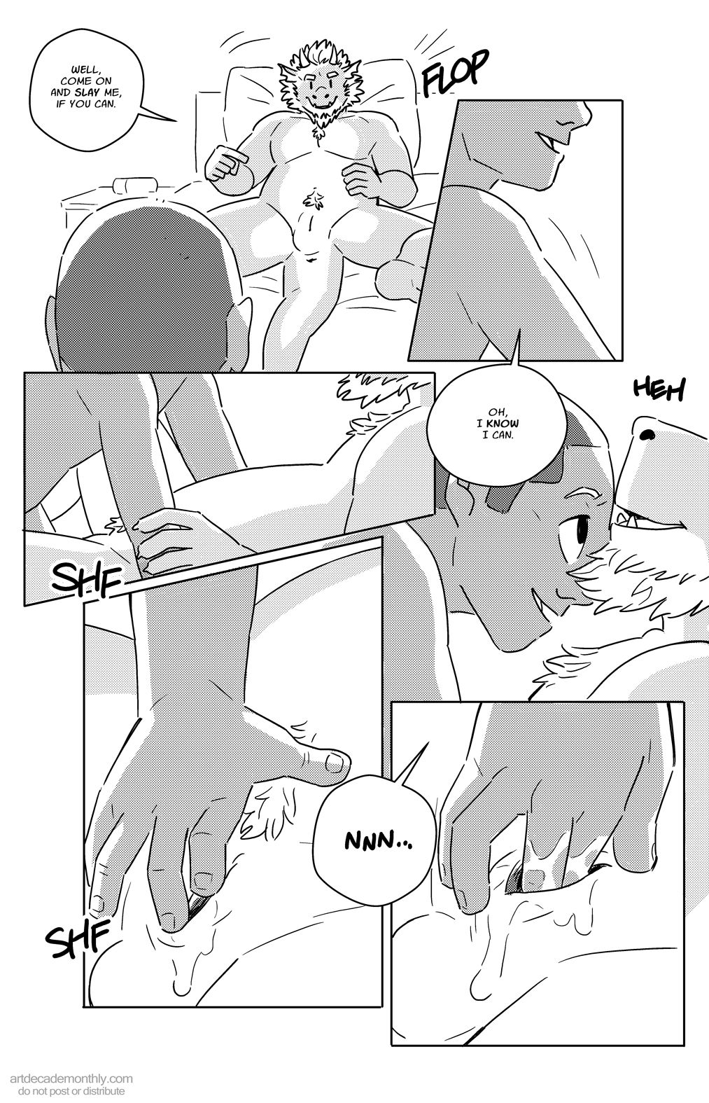 Artdecade - Sir Chris and the Dragon page 7 full