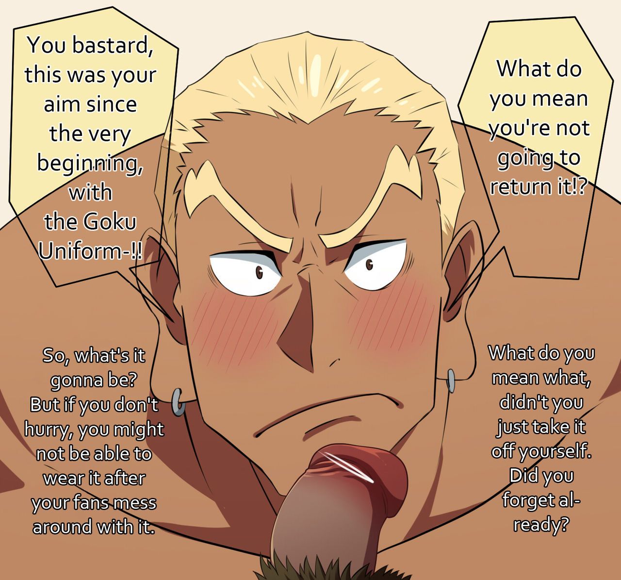 Mob Kouhai ga Gamagoori Senpai ni Peropero Shite Morau dake | Get To Licking page 10 full