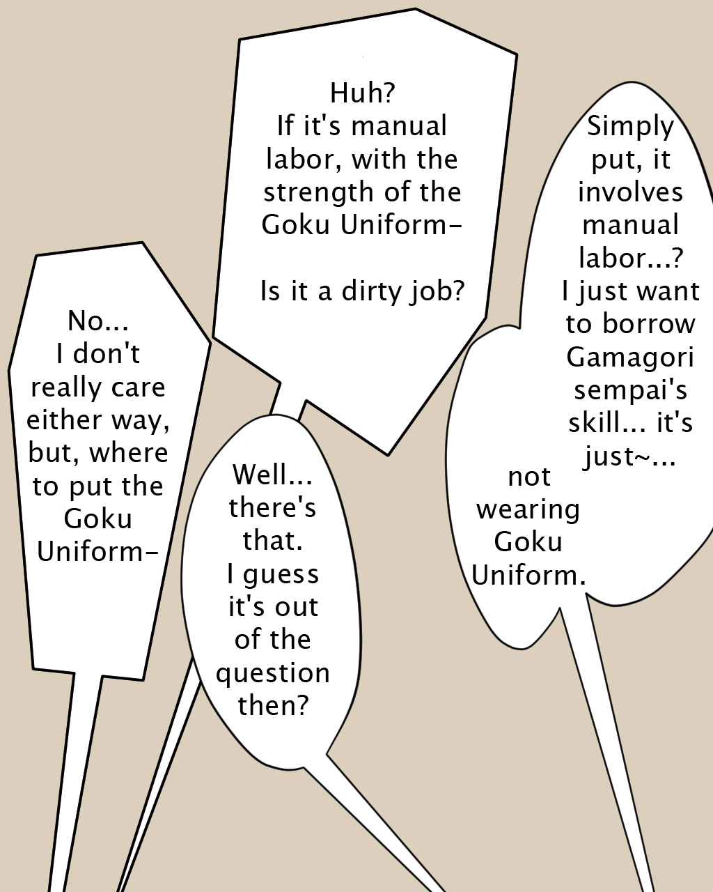 Mob Kouhai ga Gamagoori Senpai ni Peropero Shite Morau dake | Get To Licking page 3 full