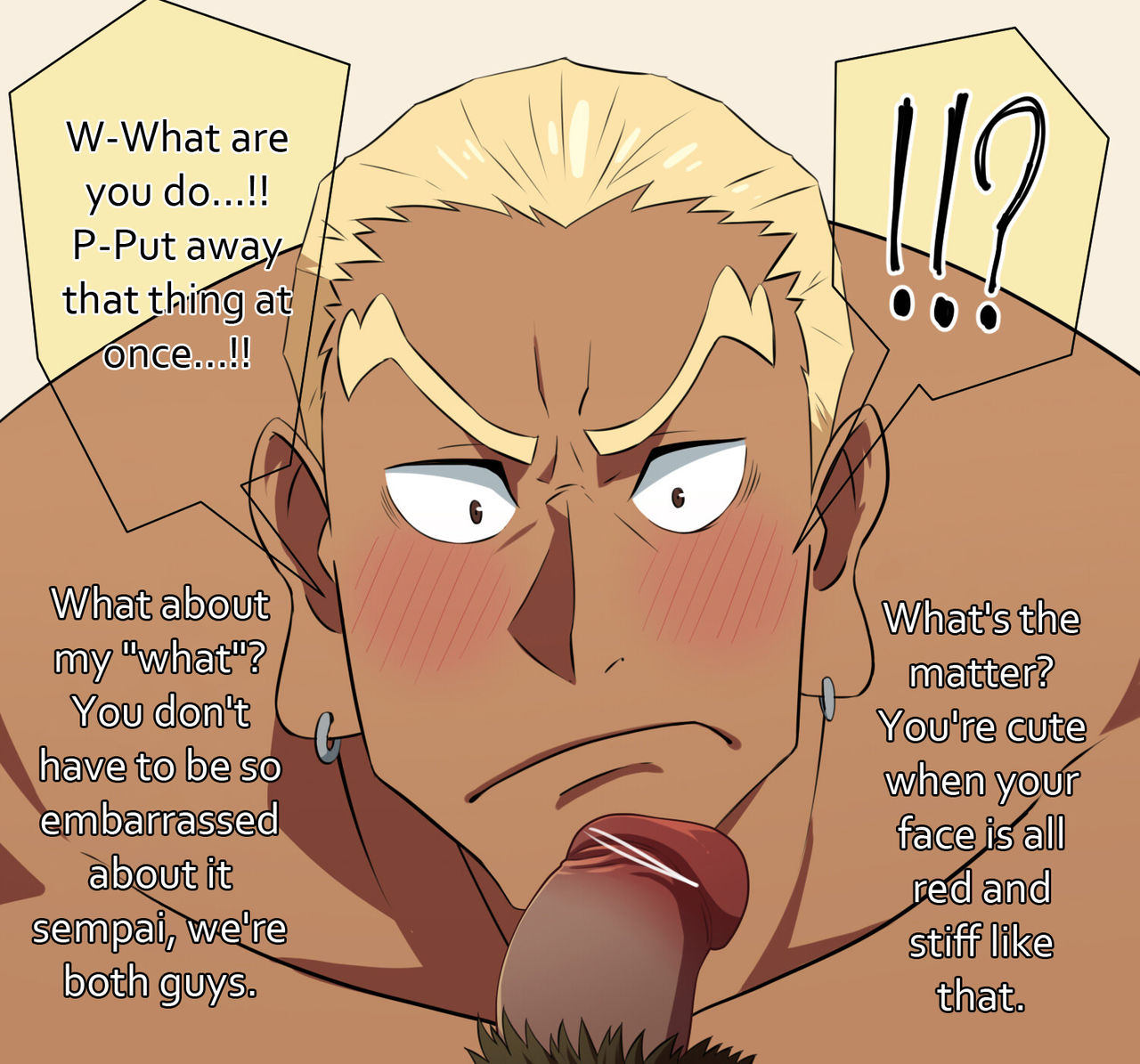 Mob Kouhai ga Gamagoori Senpai ni Peropero Shite Morau dake | Get To Licking page 7 full