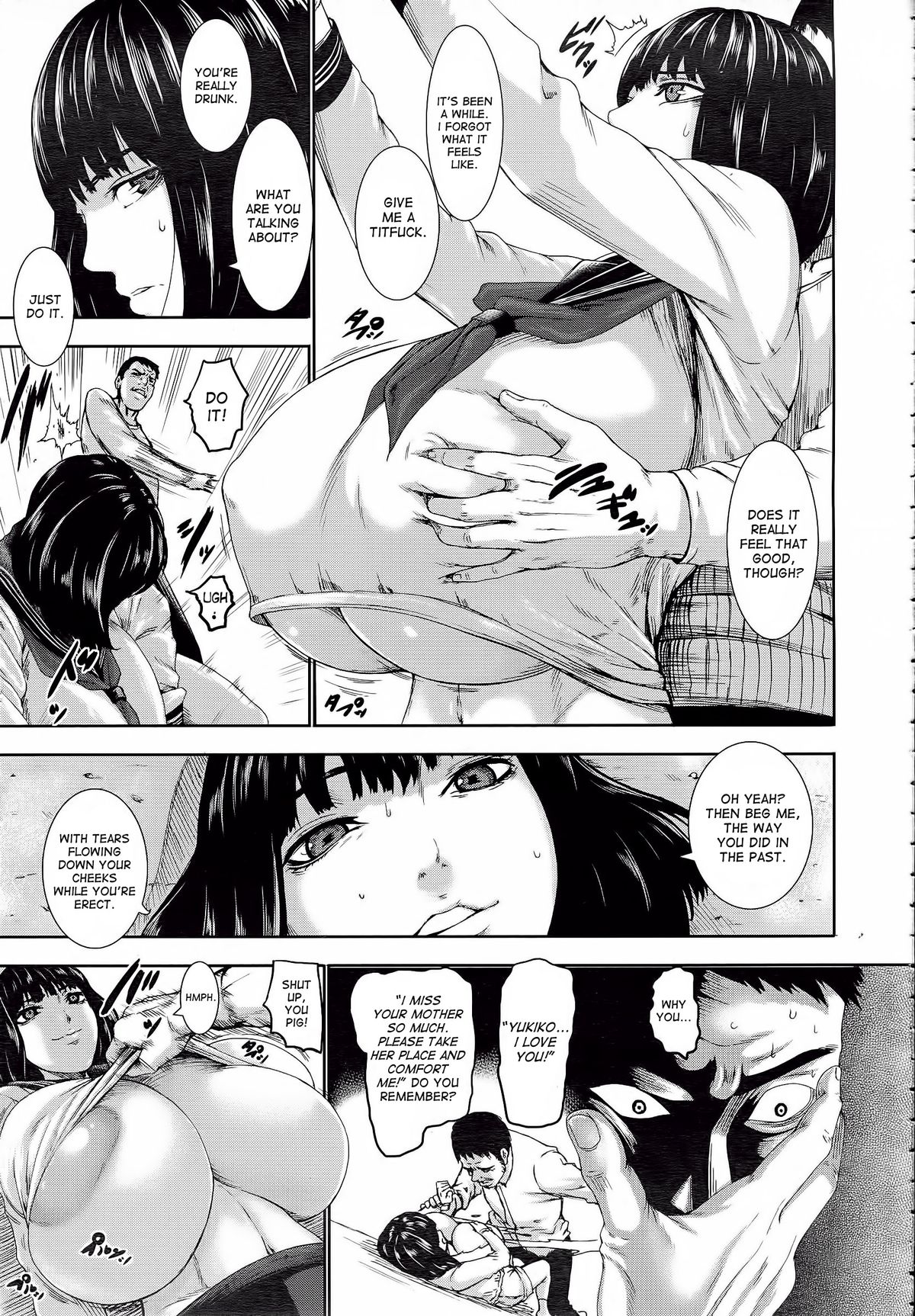 Kuroyuki ~Inniku Sakunyuu Jigoku~ Kouhen | Black Snow ~The Depraved Cow-milking Hell~ part 2 page 7 full