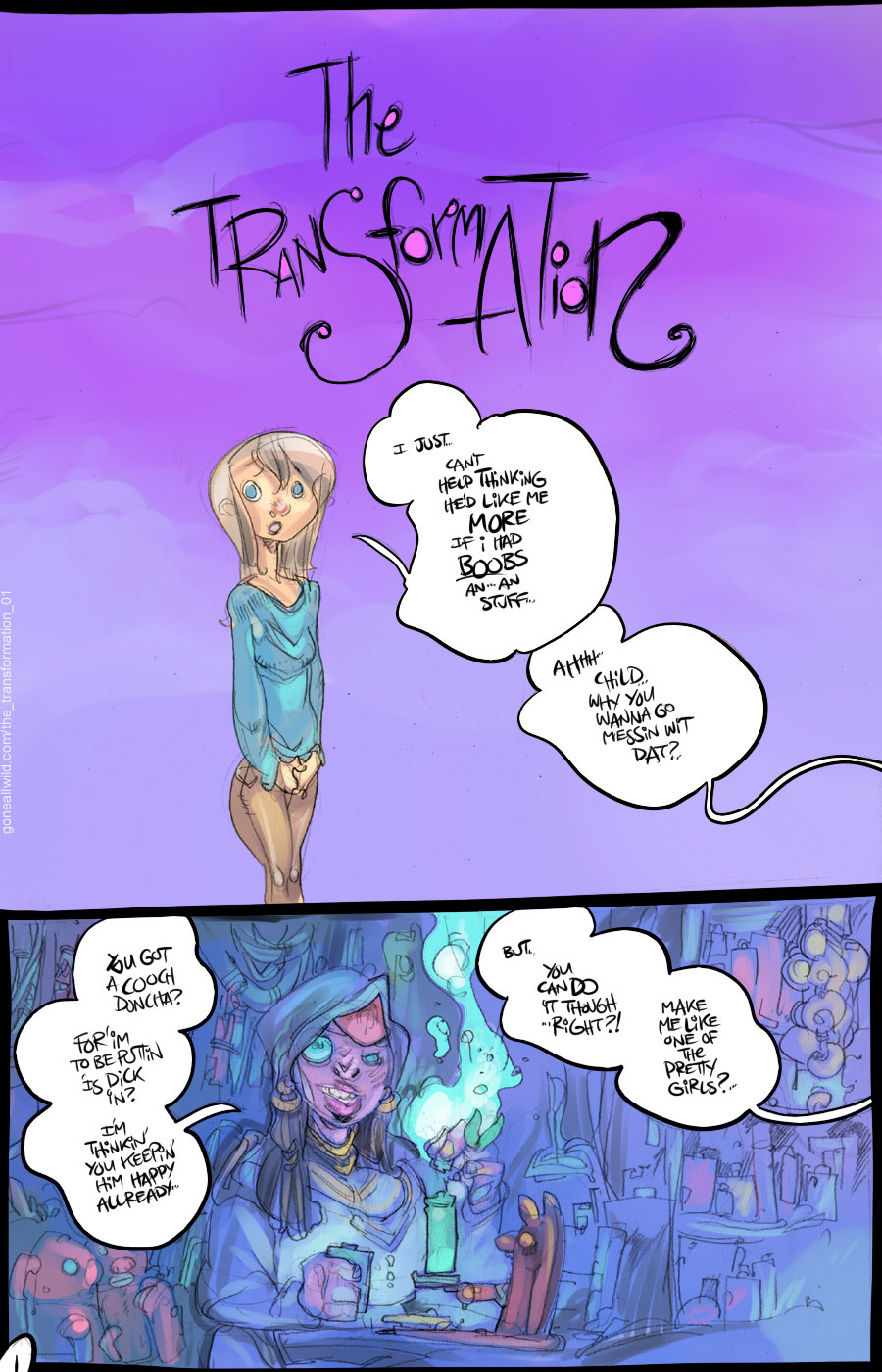 The Transformation page 1 full