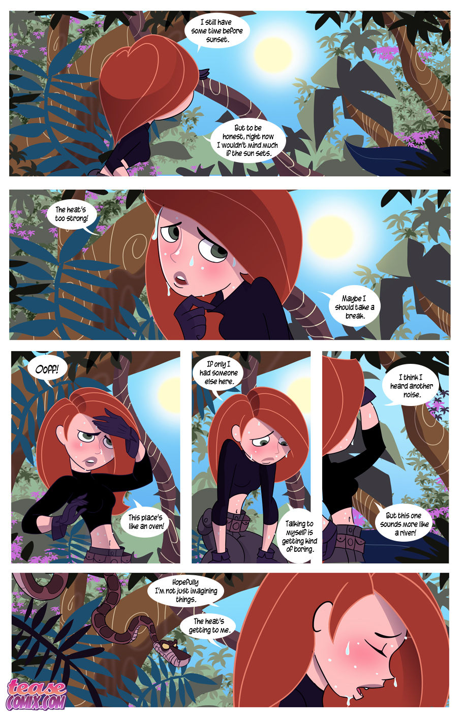 Kim Possible - To Coil a Spy page 8 full