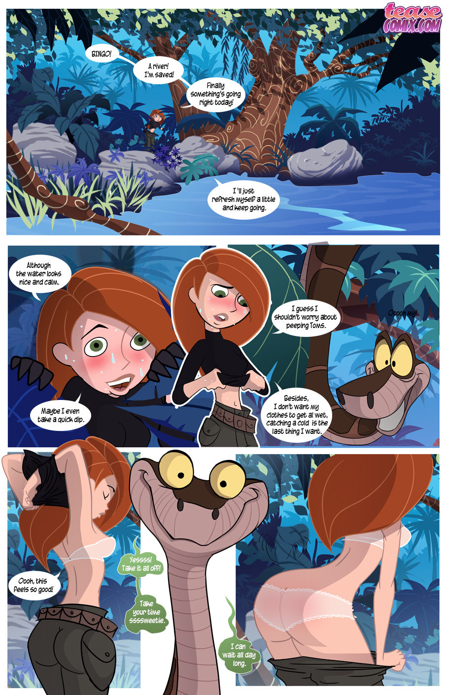 Kim Possible - To Coil a Spy page 9 full